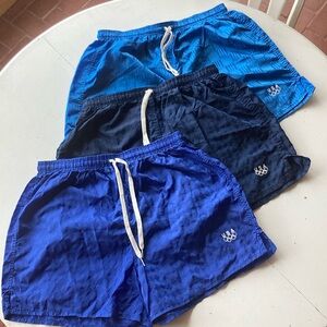 Vintage JCPenney ISA Olympic Running Shorts 3 Blue Shorts All Size Large